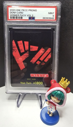 PSA 9 DON!! WINNER Promotional Tournament Card One Piece Card Game English - Image 1