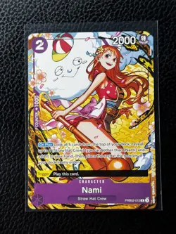 One Piece English - Nami - Full Art - Welcome Pack 2026 Vol 1 - PRB02-012 NM - Image 1