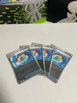 x4 LOT - Poke Pad 081/088 Reverse Holo - Perfect Order Pokemon Card - LP - Image 1