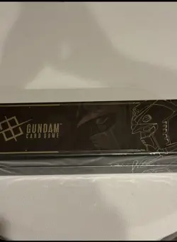 Sealed Gundam TCG Accessory and Card Set 01 FIRST COMBAT [EVX-01] And Ex Base - Image 1