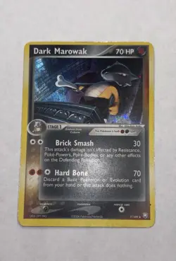 Dark Marowak 7/109 Holo Rare Team Rocket Returns Pokemon Card - Image 1