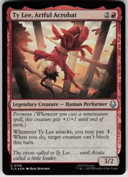 MTG Ty Lee, Artful Acrobat Foil NM Avatar: The Last Airbender Magic 158 - Image 1