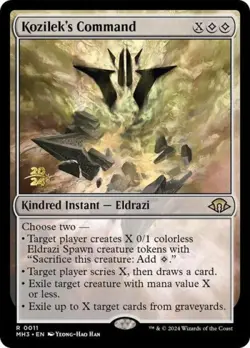 MTG English Kozilek's Command NM Foil Promos: Prerelease Cards - Image 1