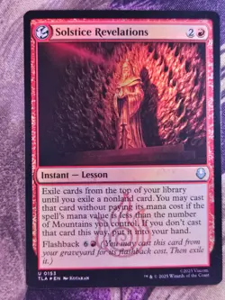 Solstice Revelations 153 Avatar: The Last Airbender Magic: The Gathering Foil LP - Image 1