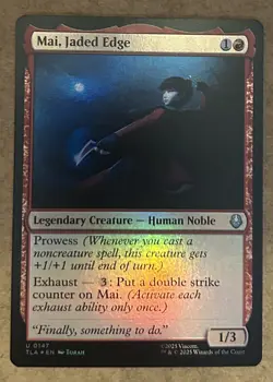 Foil* Mai, Jaded Edge - Avatar: The Last Airbender TLA - NM MTG - Image 1