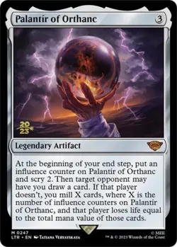 MTG English Palantir of Orthanc NM Foil Promos: Prerelease Cards - Image 1