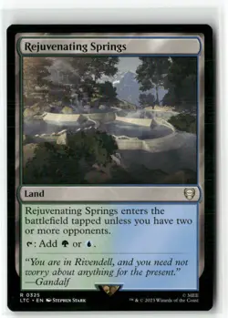 Rejuvenating Springs 325 Commander: The Lord of the Rings: NM - Image 1