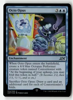Octo Opus 54 Uncommon Unfinity Magic: The Gathering Foil Near Mint - Image 1