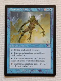 MTG 1x Pemmin's Aura / Scourge / LP / English / Magic the Gathering - Image 1