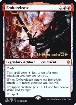 MTG English Embercleave NM Foil Promos: Prerelease Cards - Image 1
