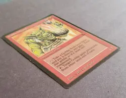 MTG Magic the Gathering Goblin Wizard the Dark LP Light Play condition - Image 5
