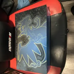 Pokemon TCG Live Charizard Storage Box w/ Card Sleeves, Coin & Dice NO PACKS - Image 3