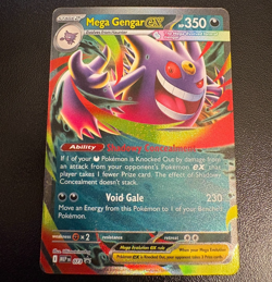 Pokemon TCG Mega Gengar EX 073 Black Star Promo Mega Moonlit Tin - Image 1