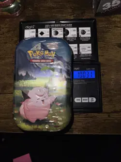 Pokemon Ascended Heroes Mini Tin - 100.31g VERY HEAVY 🔥Possible GOD PACKU!🔥 - Image 1