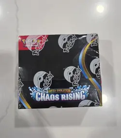 Pokemon TCG Mega Evolution Chaos Rising Booster Box Sealed - Image 1