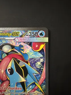 Mega Greninja ex SIR 116/086 Chaos Rising Special Illustration Rare Pokemon TCG - Image 3