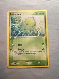 Pokemon - Bulbasaur 55/112 - Common - FireRed & LeafGreen - Near Mint - Image 1