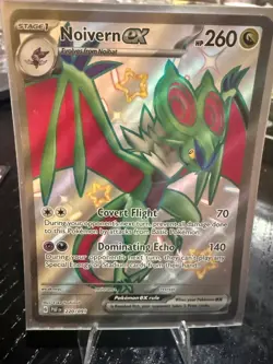 Noivern ex 220/091 Shiny Ultra Rare Paldean Fates Pokemon Near Mint - Image 1