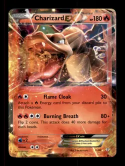 CHARIZARD EX 11/83 HOLO EX RARE GENERATIONS POKEMON HOLO LP - Image 1