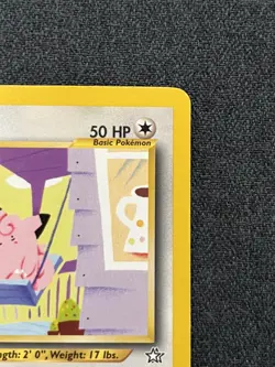 Pokemon TCG Clefairy 30/111 Neo Genesis Regular Lightly Played - Image 4