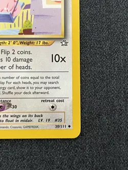 Pokemon TCG Clefairy 30/111 Neo Genesis Regular Lightly Played - Image 5