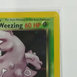 Pokemon TCG Team Rocket Dark Weezing 14/82 Holo Rare MP - Image 5