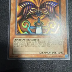 Exodia the Forbidden One LOB-124 The Legend of Blue Eyes White Dragon Unlimited - Image 4
