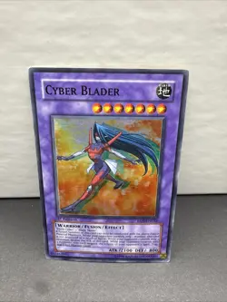 Yugioh! LP Cyber Blader - EEN-EN032 - Super Rare - 1st Edition Lightly Played, E - Image 1