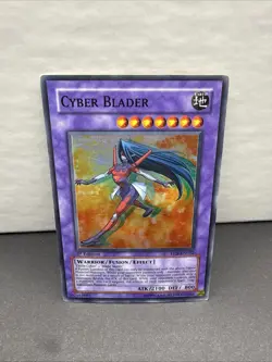 Yugioh! LP Cyber Blader - EEN-EN032 - Super Rare - 1st Edition Lightly Played, E - Image 2