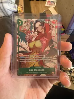 Boa Hancock (Alternate Art) OP16-032 The Time of Battle Foil - Image 1