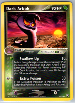 Pokemon Dark Arbok EX Team Rocket Returns 29/109 NM - Image 1