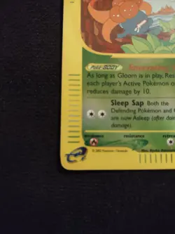 Gloom 49/147 Reverse Holo Pokemon Trading Card Game eCard Aquapolis Near Mint - Image 5
