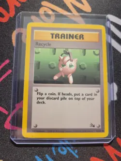 Pokemon TCG Card - Recycle 61/62 | Fossil Set - Image 1