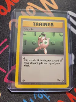 Pokemon TCG Card - Recycle 61/62 | Fossil Set - Image 4