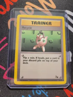 Pokemon TCG Card - Recycle 61/62 | Fossil Set - Image 5