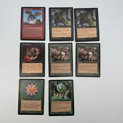 Magic the Gathering: VISIONS LOT 1996 8 Cards NM-LP - Image 1