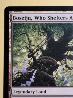 Boseiju, Who Shelters All Champions of Kamigawa MTG Magic Ralph Horsley 2004 - Image 2