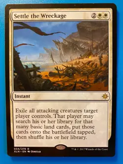 MTG 1x Settle the Wreckage Ixalan Modern Magic the Gathering Card x1 NM - Image 1