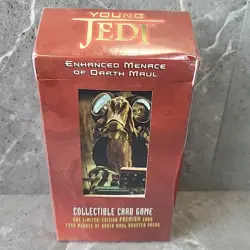 Star Wars Young Jedi Enhanced Menace of Darth Maul Sebulba 1 Limited Card NEW - Image 1