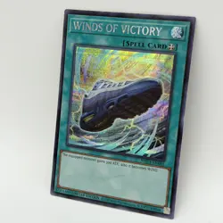 YU-GI-OH x Nike Promo Card Winds Of Victory Air Max Muscle 95 Spell Card YUGIOH - Image 2