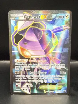 Pokemon TCG Genesect EX Full Art 120/124 Fates Collide Rare Holo B - Image 2