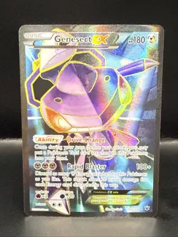 Pokemon TCG Genesect EX Full Art 120/124 Fates Collide Rare Holo B - Image 3