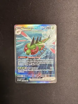 Yanmega EX 228/182 SIR Pokemon Destined Rivals - Pack Fresh - Near Mint - Image 1