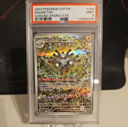 PSA 9 Magneton 159 Surging Sparks ETB Promo Pokemon SVP EN  - Image 3