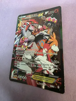 Team Magma's Groudon EX - 15/34 Double Crisis Ultra Rare Pokemon MP - Image 5