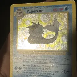 Pokemon Vaporeon Jungle Set Holo 12/64 💎 MP-HP - Image 5