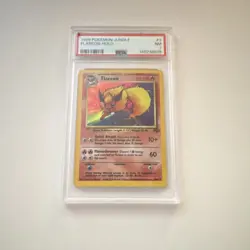Pokemon Flareon Jungle Holo Rare PSA 7 3/64 Wizards 1999 English - Image 1