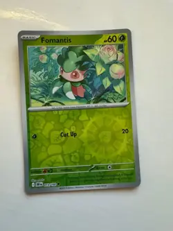 Fomantis 013/182 Reverse Holo Destined Rivals Pokemon Near Mint - Image 1