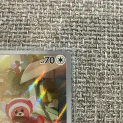 Pokemon TCG Stufful 154/132 ME01 Mega Evolution Holo Basic 70 HP EN Okacheke - Image 4