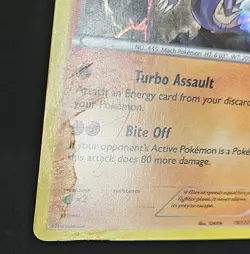 Garchomp BREAKPoint 70/122 Holo Rare Pokemon TCG HP/damaged - Image 3